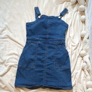 Art Class Blue Denim Overalls